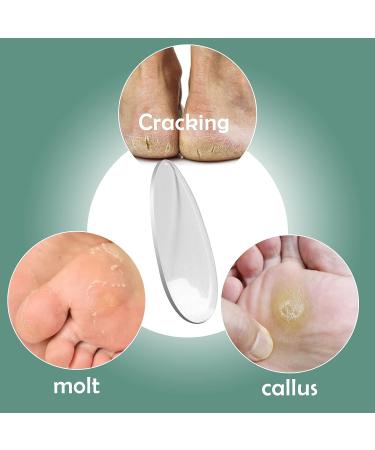 RedFlow Glass Foot File Nano Scrubber Callus Remover - Dead Skin Removal Pedicure Tool for Cracked, Wet & Dry Feet - 1 Pack - Buy Online on SooperMarket.com