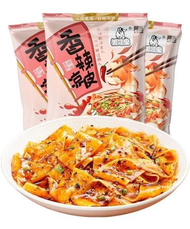 Red oil noodles Sesame paste noodles 110g/bag Alley noodles Dormitory fast food noodles with cold noodles Net red instant noodles with instant noodles (3 flavors mix and match 5 bag) - Buy Online on SooperMarket.com