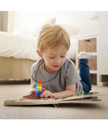 Rainbow Sensory Chewing Chain Set (4 Pieces) - Oral Motor Skills Autism & ADHD Solutions Bite Ring & Chewing Trailer - Buy Online on SooperMarket.com