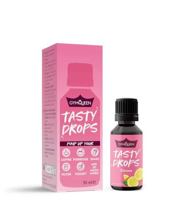 Buy GymQueen Tasty Drops - Zero Calorie Lemon Flavor Drops 30ml | International Shipping - Buy Online on SooperMarket.com