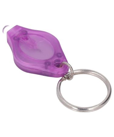 Keychain Flashlight Mini Keychain Long Battery Life 365nm 395nm Wavelength 5 Pcs for Detection