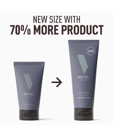 Bevel Men's Shaving Cream - Moisturizing Vitamin E & Aloe-Vera Formula - 4.0 fl. oz (New Version) - Buy Online on SooperMarket.com