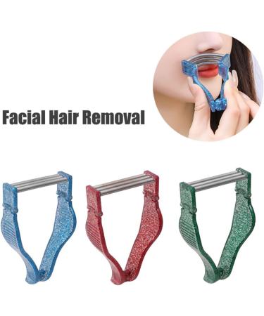 Yawl Facial Hair Removal Tool - 3 Layer Spring Flade Epiliererenthaarung | Effective Face Hair Remover - Red - Buy Online on SooperMarket.com