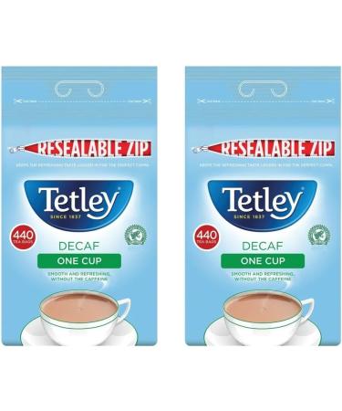 Tetley One Cup Decaf Tea Pack of 2 X 440 Tea Bags (Total 880 Teabags) - Buy Online on SooperMarket.com