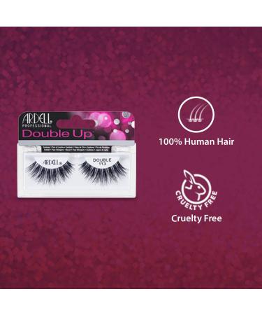 Ardell False Eyelashes Double Up 113 - 4 Pack | Dramatic Volume and Length - Buy Online on SooperMarket.com