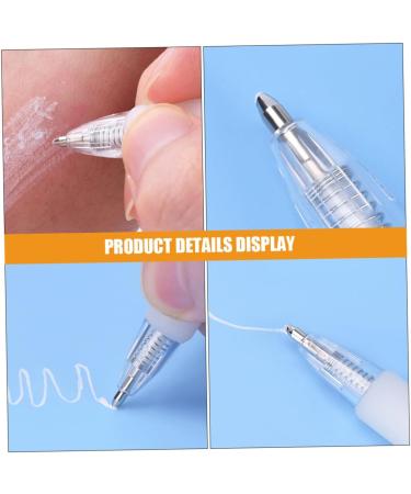 FOYTOKI 1 Set Auxiliary Eyebrow Pencil Eyebrow Contouring Pen Embroidered Eyebrow Pen Body Pen Plastic White - Buy Online on SooperMarket.com