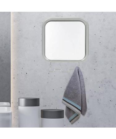 Zerodeko Shower Mirror - Fogless Travel Shaving Mirror with Suction Hook Holder - Buy Online on SooperMarket.com