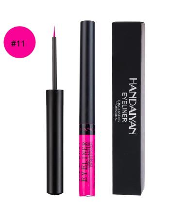 DekRion Liquid Eyeliner - Rose-Red Matte Colored Waterproof High-Pigmented Eyeliner - Buy Online on SooperMarket.com