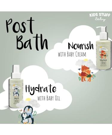Kids Stuff Baby Cream 200ml - Organic Lavender Oil - Dermatologist & Pediatrician Approved - Vegan & Cruelty-Free - Buy Online on SooperMarket.com