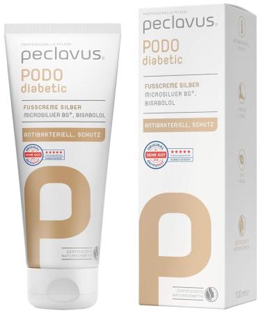 Peclavus foot cream silver Podo diabetic foot care cream 100ml