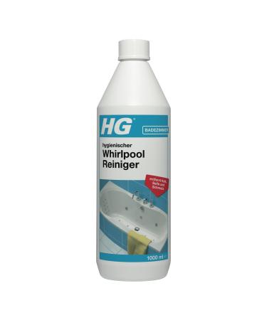 Hg hygienic whirlpool cleaner 1L is a whirlpool cleaner that cleans hygienically and counteracts bad smells |1l (1 Pack)