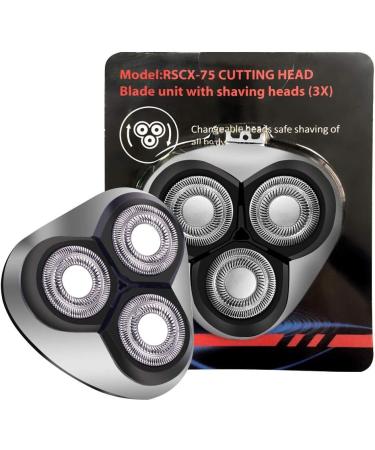Hatteker Electric Men Shaver Replacement Heads RSCX-7568D & RSCX-958804 - High-Quality Durable Blades for a Smooth Shave | International Shipping Available - Buy Online on SooperMarket.com