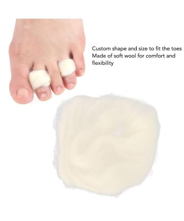 Wool Toe Separator Cushion: Reduce Friction, Correct Toe Alignment, Sweat Absorbing and Breathable - Buy Online on SooperMarket.com
