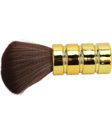KUIKUI Soft Gentle Neck Duster Brush for Professional Barber Neck Cleaning - Gold - Buy Online on SooperMarket.com