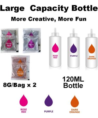Tie-Dye Kit: 3 Color Fabric Paint Set for DIY Arts & Clothes - Permanent Multi-Color Dyes - Buy Online on SooperMarket.com