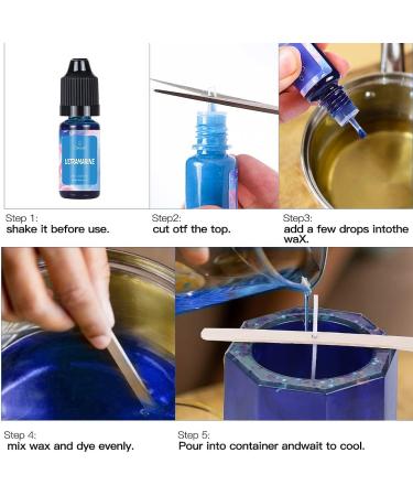 OSBANG Oil-Based Candle Color Dye Set - 20 Vibrant Non-Toxic Colors for DIY Candle Making Kit - Buy Online on SooperMarket.com