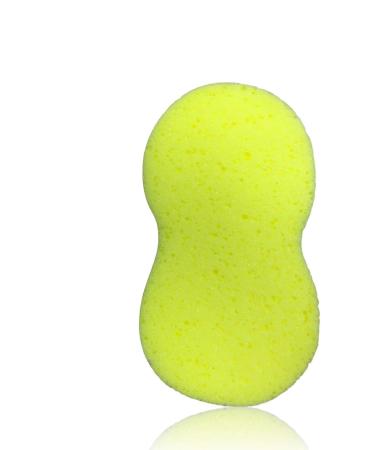 All -purpose sponge for horses - horse sponge for cleaning horse care stable and household - antibacterial permanently elastic durable (yellow)