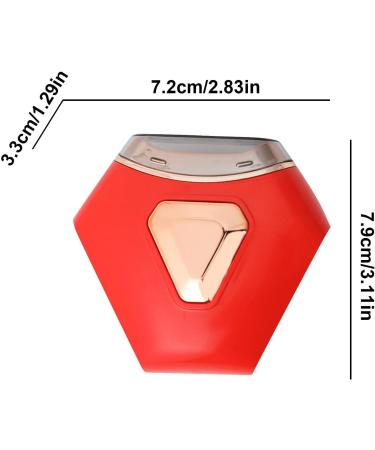 Electric Nail Cutter | Electric Toenail Scissors - Rechargeable Safety Fingernail Trimmer 2-in-1 Nail Trimmer Polisher with Nail Clip Storage for Women Men Red - Buy Online on SooperMarket.com