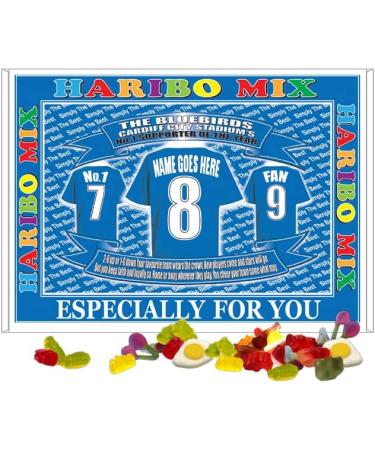 Cardiff Football Shirt Personalised Gift Boxed Sweets - Buy Online on SooperMarket.com
