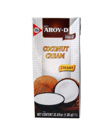 AROY-D 100% Pure Coconut Cream, 33.8 fl oz