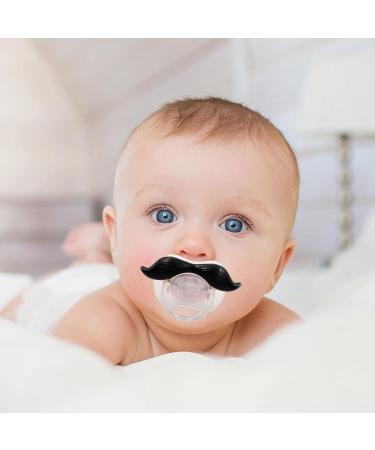 Jomewory Funny Schnuller-Bart | Silicone Pacifier Design for Kids | Ideal Baby Toy Gift for Boys & Girls - Buy Online on SooperMarket.com