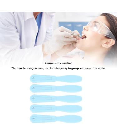 5pcs Dental Plastic Spatula Set - Impression Tool Mixing Knife & Plaster Spatula for Alginate Materials - Light Blue - Buy Online on SooperMarket.com