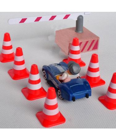 Toyandona Mini Warder Set - 30 Robust Plastic Cones for Children s Sports Dog Training & Parkour - Ideal Gift Red - Buy Online on SooperMarket.com