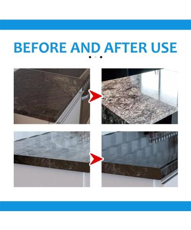 Stone Stain Remover Cleaner Kitchen Marble Oil Stain Cleaner Marble Stain Remover Marble Nano Crystal-Plating Agent Marble Water Stain Remover For Marble Quartz Tile Granite (1PCS) - Buy Online on SooperMarket.com