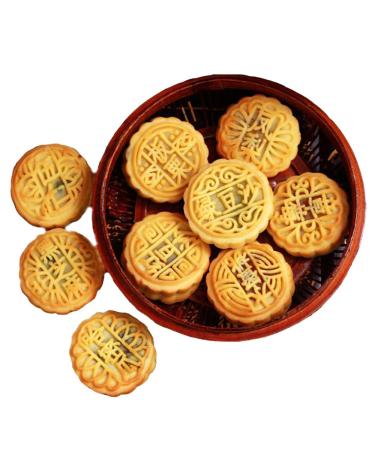 OUYANGHENGZHI Chinese Traditional Mid-Autumn Festival Mooncakes as Afternoon Desserts 20PCS 9-Flavor Mooncakes