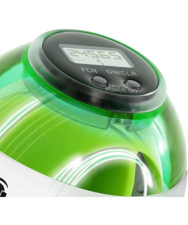 Powerball Max Green - Gyroscopic Hand Trainer with Green Light & Speed Meter | Original Kernpower - Buy Online on SooperMarket.com