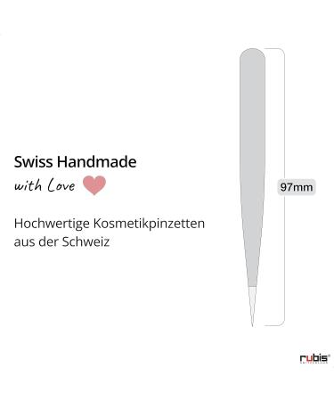 Rubis Splinter Tweezers - Precision Pointed Tweezers for Splinters & Ingrown Hairs - Light Blue - Buy Online on SooperMarket.com