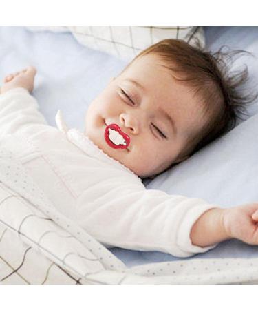 Bexdug Orthodontic Pacifier for 6-18 Months | Funny Mustache Design | Perfect Gift for Boys & Girls | International Shipping Available - Buy Online on SooperMarket.com