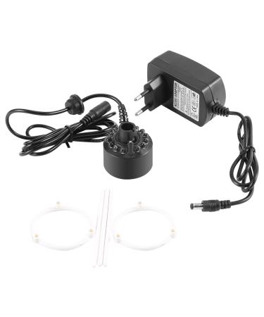 Snecker for Zimmerbrunnen ultrasound-nebler 1 piece 12 LEDs Bunter fog fog for water wells pond with power supply 110 240 V EU connector