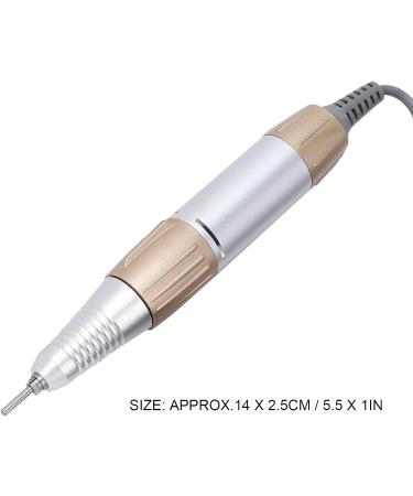 Golden Electric Nail Drill Handle 35000rpm Low Noise Handpiece Cutter - Manicure Pen Accessory - Buy Online on SooperMarket.com