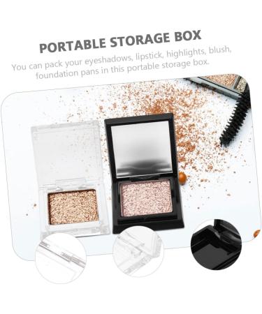 PLAFOPE 1set Empty Eye Shadow Box Glitter Lipstick Eyeshadow Lipstick Storage Case Refillable Lipstick Tray - Buy Online on SooperMarket.com