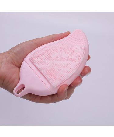 Face Wash Scrubber | Double Side Silicone Face Scrub Brush Manual Skin Care Scalp Brush Multi-Use Handheld Scrubber Solid Powder - Buy Online on SooperMarket.com