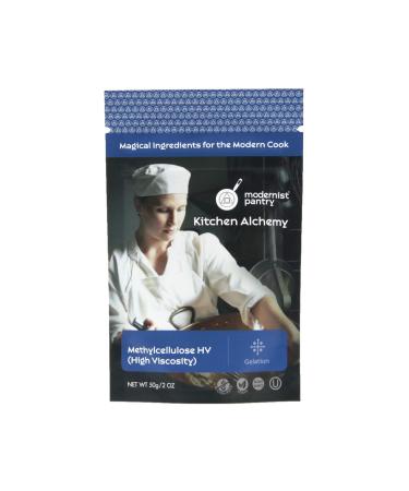 Pure Methylcellulose - High Viscosity  Non-GMO  Vegan  OU Kosher Certified - 50g/2oz