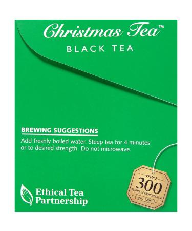 Twinings of London Christmas Black Tea - Spicy & Warm Taste - Cinnamon & Cloves - Individually Wrapped - 120 Tea Bags (4 Pack) - Buy Online on SooperMarket.com