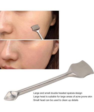 Stainless Steel Double Head Pore Cleaning Tool for Acne Removal Cleans The Skin and Removes Blackheads Squeeze Out Pimples Pore Cleaner Tool - Buy Online on SooperMarket.com