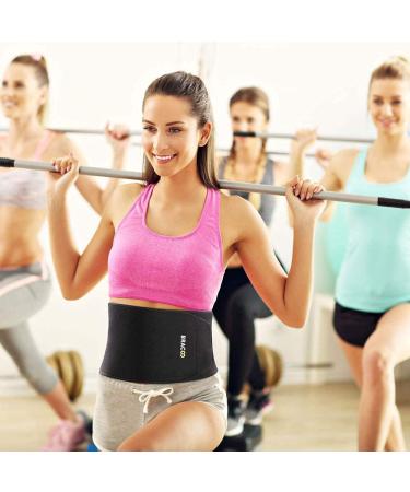 Bracoo Waist Trimmer Wrap Sauna Belt for Men & Women - Large-X-Large Abdominal Trainer for Increased Core Stability - Buy Online on SooperMarket.com