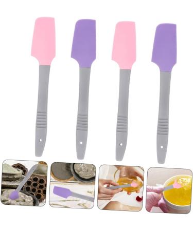 Merryhapy 4-Piece Silicone Wax Spatula Set | Multifunctional Household Wax Applicators & Accessories - Buy Online on SooperMarket.com