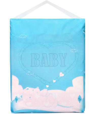 LittleForBig Adult Printed Diaper 2 Pack - Blushing Baby Print (XL 121-142 CM), Pink - Buy Online on SooperMarket.com