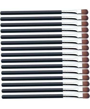 Baluue 100pcs Eye Shadow Brush Eye Makeup Eye Brush Women Makeup Brush Facial Tools Plastic 13.3X0.9CM As Shown