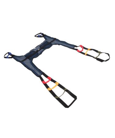 Potty Sling Patient Lift Sling Sufficient Support Soft Upper Torso Full Mobility 4 ColorCoded Straps to Change