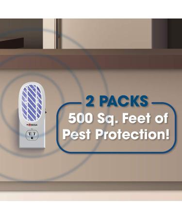 2 Packs Bug Zapper Indoor Plug in Fly Zapper Electric Fly Traps Indoor for Home Use Fruit Fly Traps Indoor Living Room Kitchen Bedroom - Buy Online on SooperMarket.com