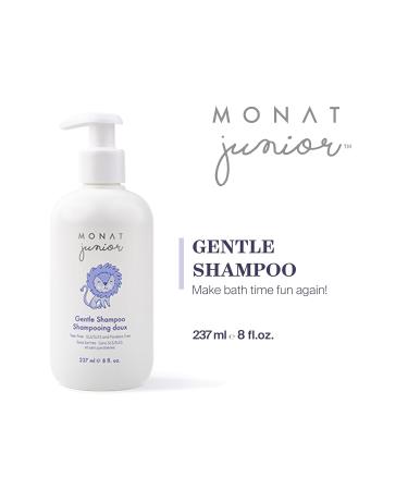 MONAT Junior Gentle Shampoo | Tear-Free Sulfate & Paraben-Free Natural Hair Care for Kids - 237 ml - Buy Online on SooperMarket.com