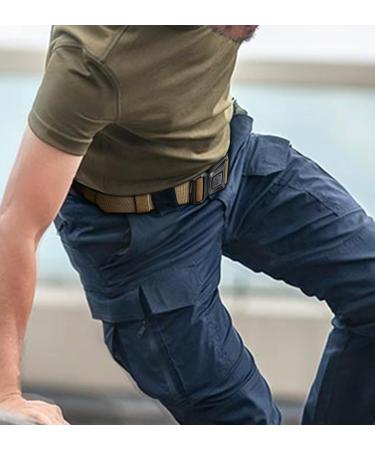 Bulliant Tactical Belt Quick Lock - Military Hike Work Belt 3.8cm Heavy Seat Belt Schnalle Bronze 3386 Adjustable 135cm (42-46) - Buy Online on SooperMarket.com