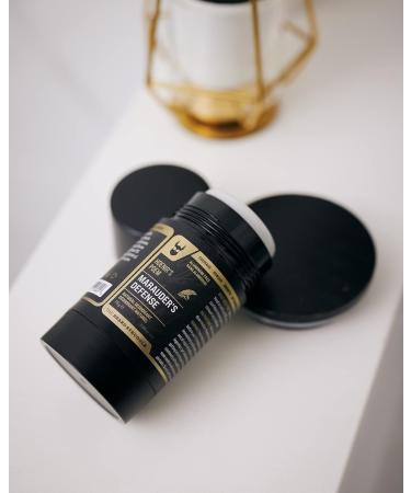 The Beard Struggle Natural Deodorant - Marauder s Defense - 100% Natural Deodorant - Aluminum Free - Charcoal Infused - Silver Collection Alfheim's Forests - Buy Online on SooperMarket.com