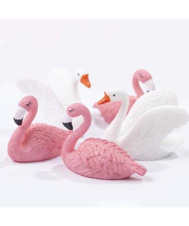 Shop Tangger 6PCs Nail Tips Holder Stand - Flamingo & White Swan for DIY Manicure & Salon Display - Buy Online on SooperMarket.com