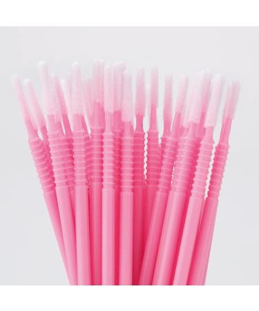 G2PLUS 200PCS Pink Disposable Microfibre Eyelash Applicator Brushes - Ideal for Lash Lifts, Extensions & Crafting - Buy Online on SooperMarket.com